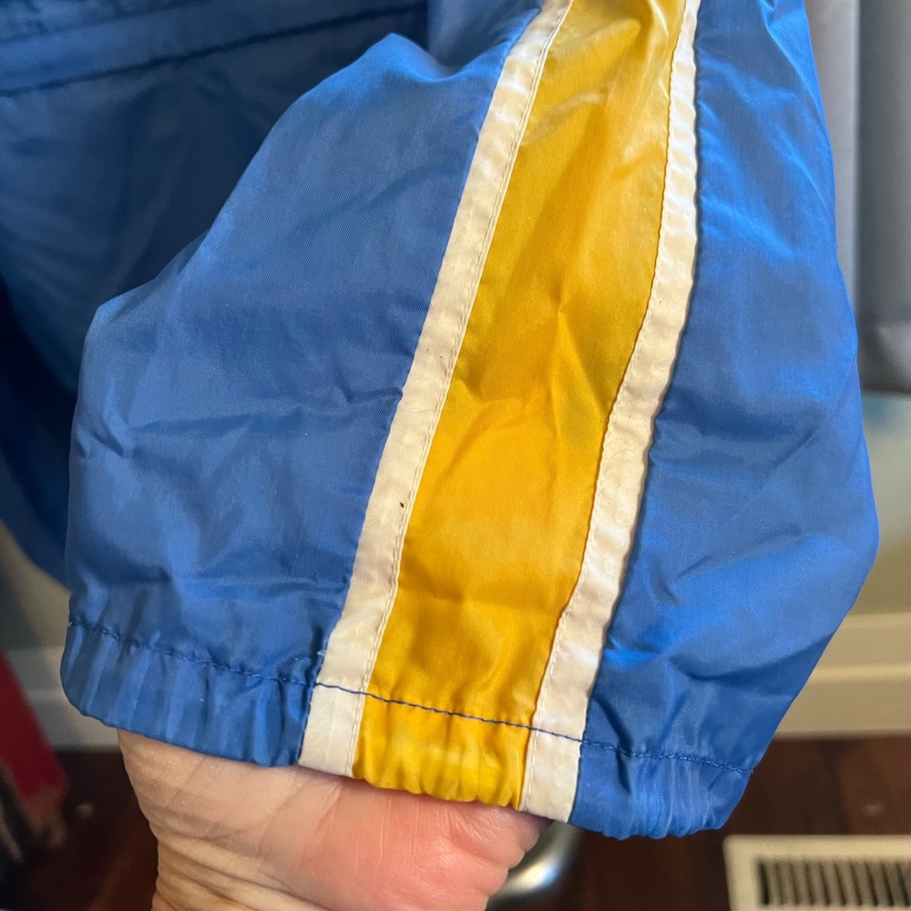 Nike Vintage Blue Jacket with Yellow Accents - Picture 5 of 9